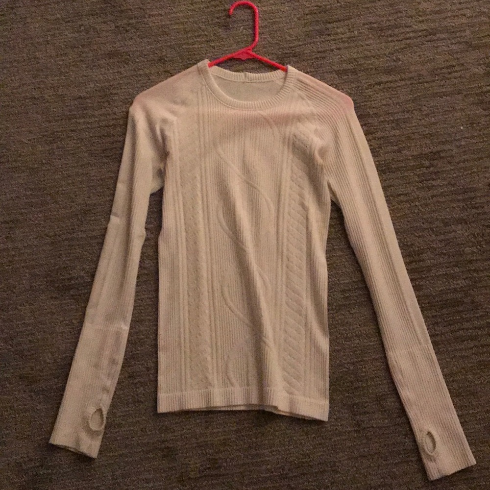 lululemon white long sleeve